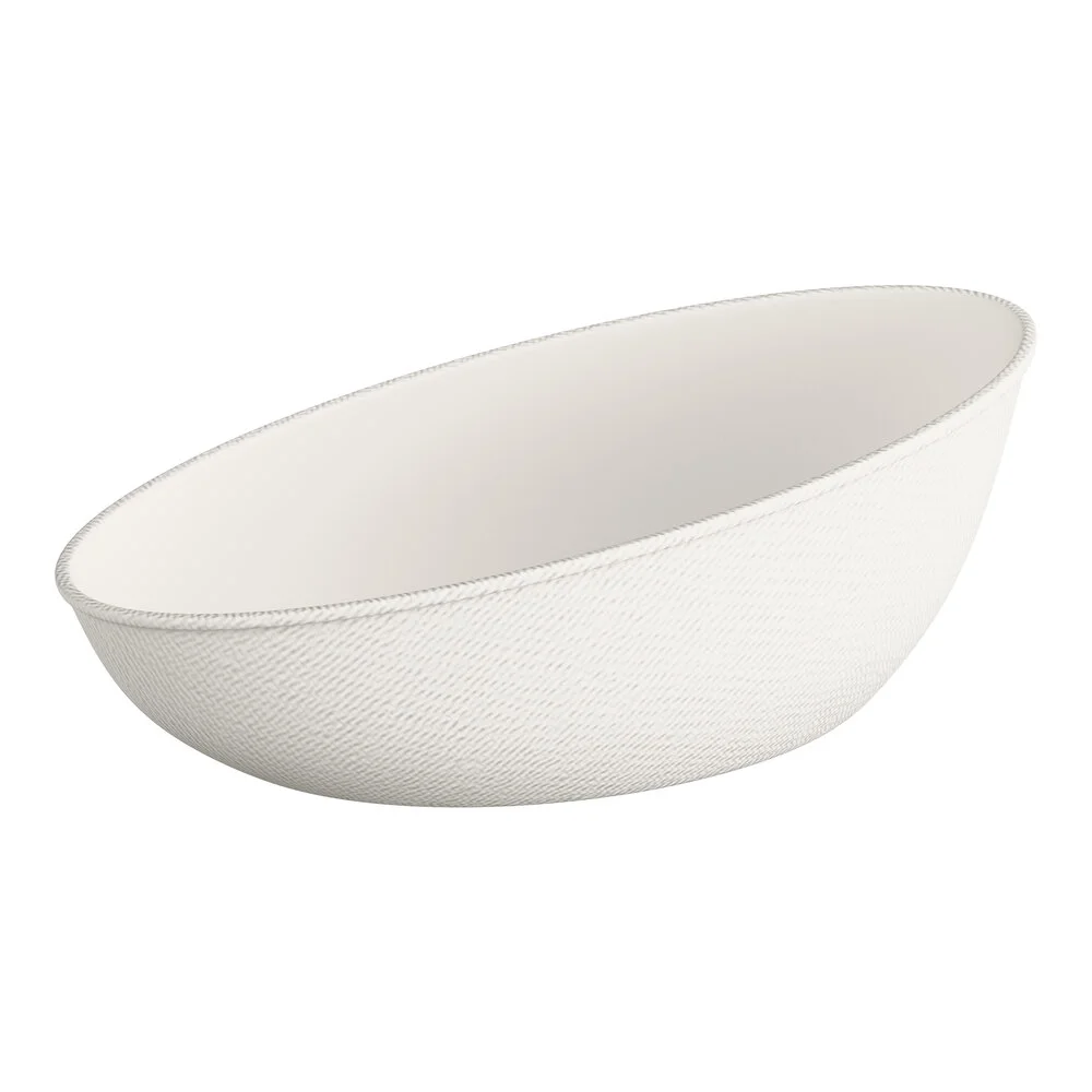 Ecoplus solution 1 oz. Compostable White Plant Fiber Appetizer Bowl – 200/Case