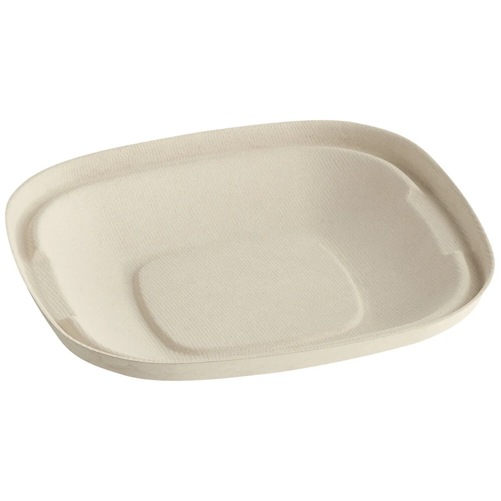 World Centric 24 oz. Compostable Square Fiber Bowl – 400/Case
