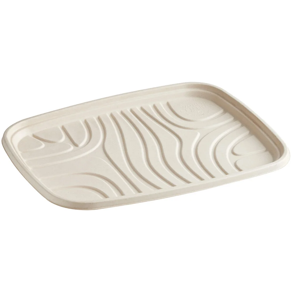 World Centric Compostable Fiber Serving Tray 14″ x 18″ – 100/Case